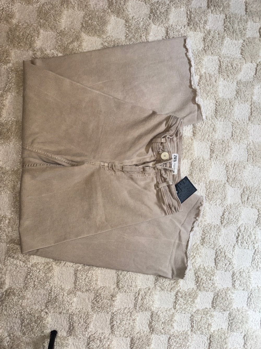Zara ZW Marine Straight High Rise Jeans Bundle (3) Khaki/Black/Green | Size: 2 - Picture 14 of 16